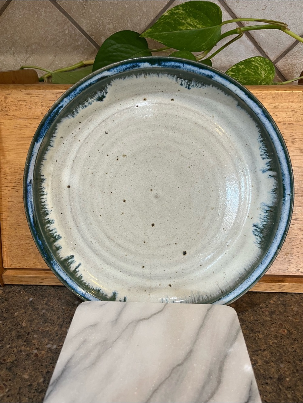 Donna Rowe Durango Pottery Stoneware Plate